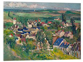 Obraz na szkle akrylowym Auvers, Panoramic View, 1875