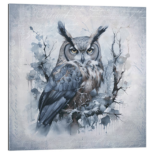 Gallery print Owl in the Winter Forest II