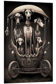 Quadro em PVC Dogmobile