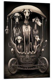 Cuadro de plexi-alu Dogmobile