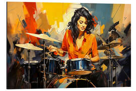 Magnettafel Mein Schlagzeug und Ich