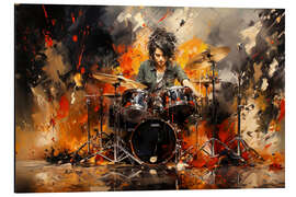 Magnettafel Drums Passion