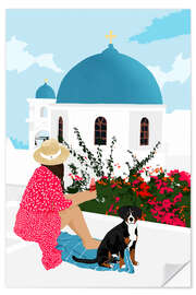 Wall sticker Greek Staycation