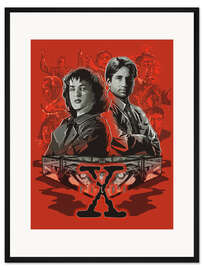 Gerahmter Kunstdruck Mysterious Files