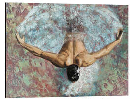 Magnettafel Schmetterlingsschwimmer