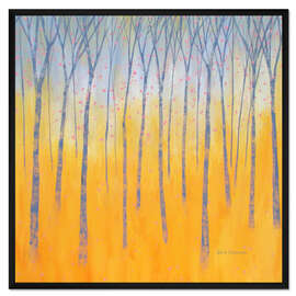 Gerahmter Kunstdruck Waldweg