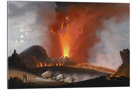 Galleritryck The Interior of Vesuvius, 1838