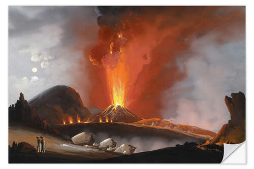 Sisustustarra The Interior of Vesuvius, 1838