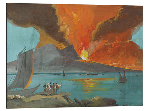 Alubild Vesuv, Eruption 1828