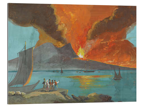 Gallery print Vesuvius, Eruption 1828