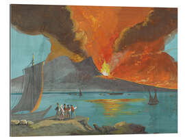 Galleriataulu Vesuvius, Eruption 1828