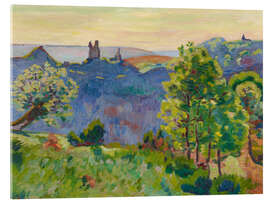 Acrylglas print Les Bréjots, First Days of May, morning, 1917