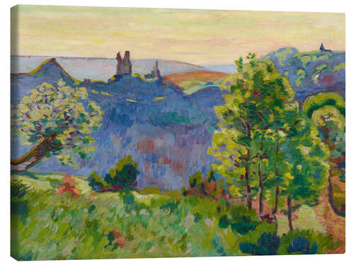 Canvas print Les Bréjots, First Days of May, morning, 1917