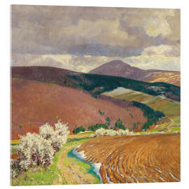 Cuadro de metacrilato Early Spring in the Eifel - Fritz von Wille