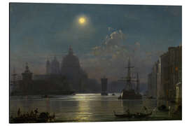 Magnettafel Venedig, Blick über das Markusbecken auf Santa Maria della Salute