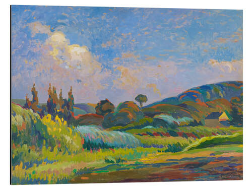 Aluminiumtavla Paysage, Paul Elie Gernez, 1914