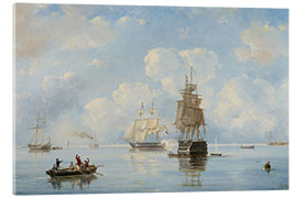 Acrylic print Gun Salute by a Dutch Harbour, Ary Pleysier