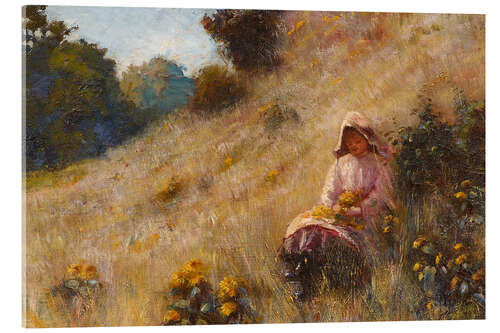 Quadro em acrílico Girls in the Summer Meadow