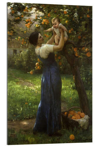 Galleriataulu Mother and Child in an Orange Grove