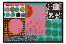 Gerahmter Kunstdruck Wood For Trees, 2023