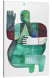 Magnettafel Bodies of Land and Water 1, 2023