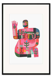 Gerahmter Kunstdruck Hot Mess / Unhinged 1B, 2023