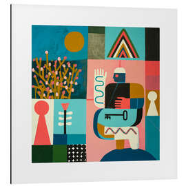 Magnettafel Climbing The Molecular Mountain, 2023