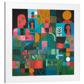 Magnettafel An Emotional Map Of A Celestial Body, 2023