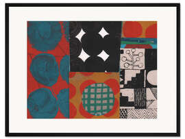 Gerahmter Kunstdruck Atomic Constellation, 2023