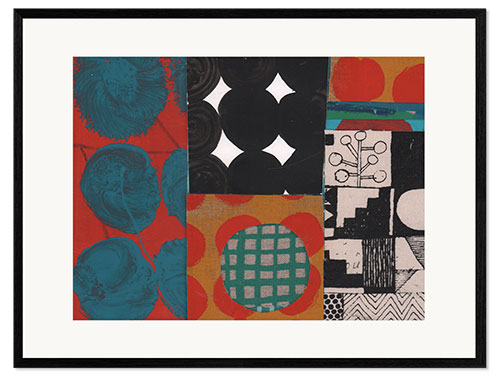 Gerahmter Kunstdruck Atomic Constellation, 2023