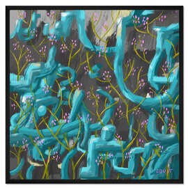 Gerahmter Kunstdruck Junkyard