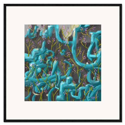 Stampa artistica con cornice Junkyard