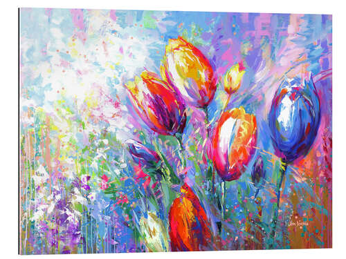 Gallery print Colourful Tulips