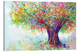 Magnettafel Der Baum der Endlosen Freude