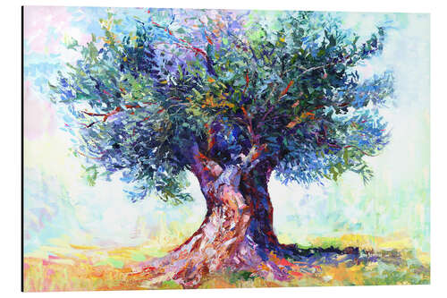 Aluminiumtavla Olive Tree