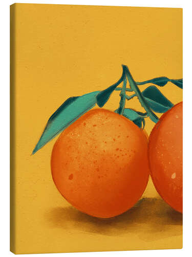 Canvas print Two Tangerines