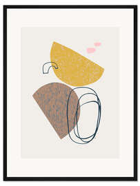 Gerahmter Kunstdruck Interlace