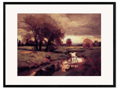 Framed art print Golden October