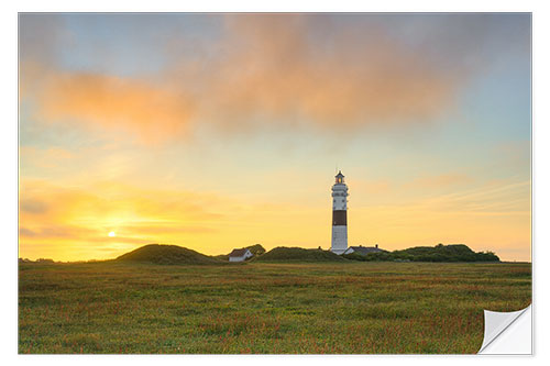 Wall sticker Lighthouse "Langer Christian" in Kampen, Sylt