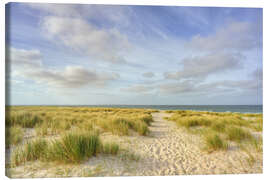 Canvastavla West Beach in Hörnum, Sylt