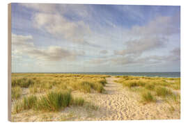 Obraz na drewnie West Beach in Hörnum, Sylt