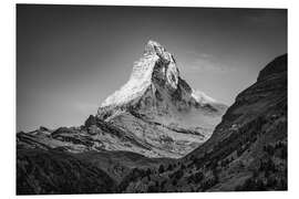 Foam board print Matterhorn