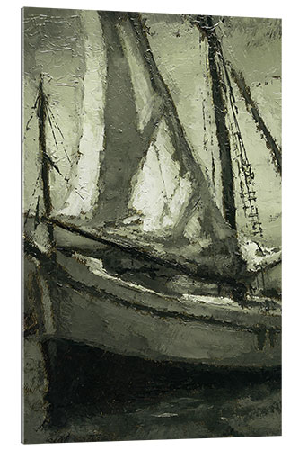 Quadro em plexi-alumínio Sailboat I