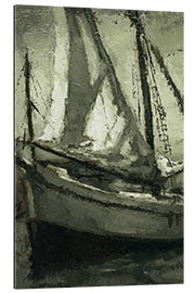 Tableau en plexi-alu Sailboat I