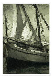 Wandbild  Segelboot I - Christian Klute