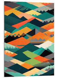 Gallery print Mountain Design Pattern