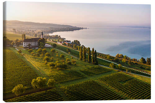 Lienzo Birnau Church on Lake Constance