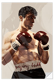 Wall sticker Raging Bull - Robert de Niro