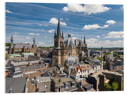 Acrylic print Aachen Cathedral