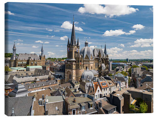 Leinwandbild Aachener Dom